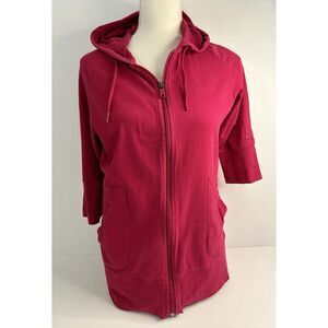 Nike Zip-up Jacket  Sportswear Track running coat Large Womens Pink